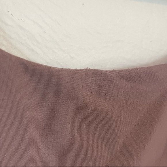 Abercrombie & Fitch Soft A&F Collection Mauve Bodysuit with Cut out- Size M - Picture 2 of 5